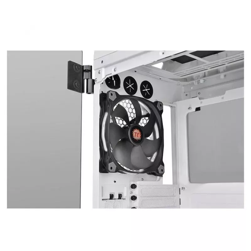 Case View 71 Riing Karastatud Klaasiga E-ATX Täistorn - Lumivalge