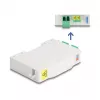 Valguskaabli jaotuskarp DeLOCK Optical Fiber Connection Box 85936 LC Duplex valge