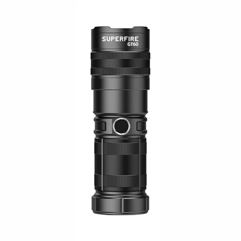 Taskulamp Superfire GT60, 2600 lm, USB-C laetav käsilamp