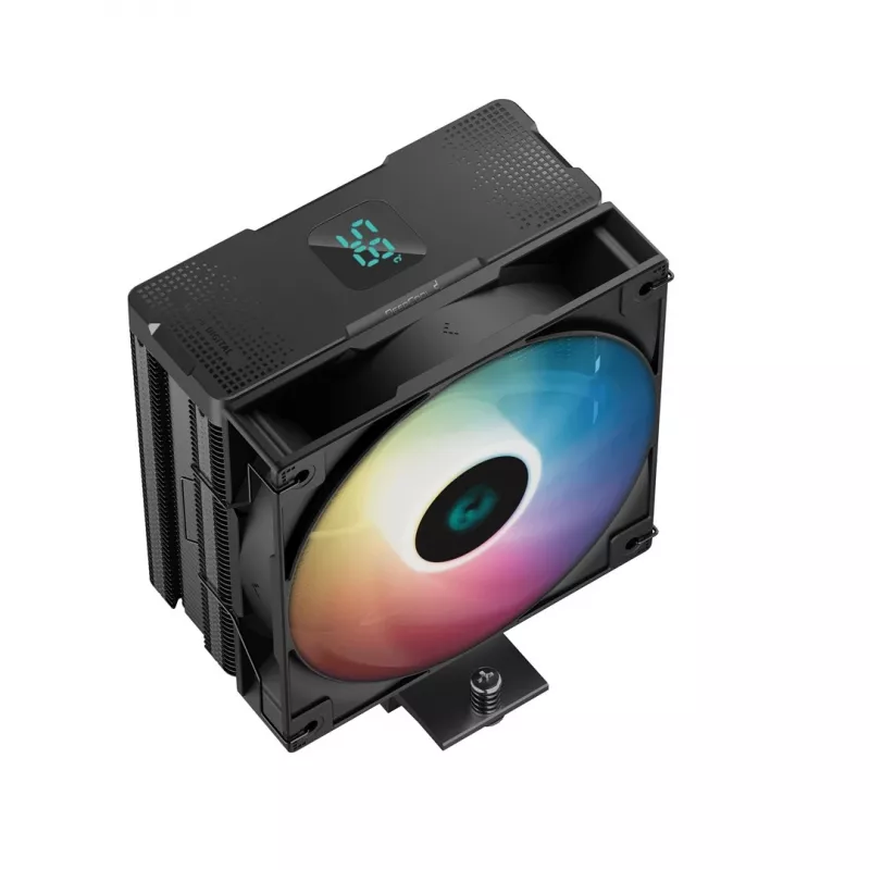 DeepCool AG400 Digital BK ARGB protsessori õhujahuti 12 cm must 1 tk