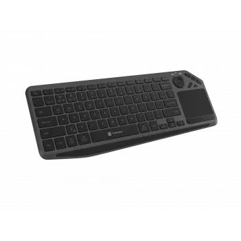 Natec Turbot 2 | Klaviatuur | Juhtmevaba | US | Bluetooth | Must/Hall