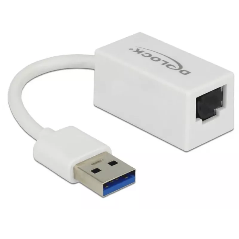 Laptop Dock DeLOCK 65905 USB Type-A Valge