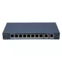 Hikvision DS-3E1310HP-EI(B) võrgulüliti hallatud Fast Ethernet (10/100) Power over Ethernet (PoE) hall