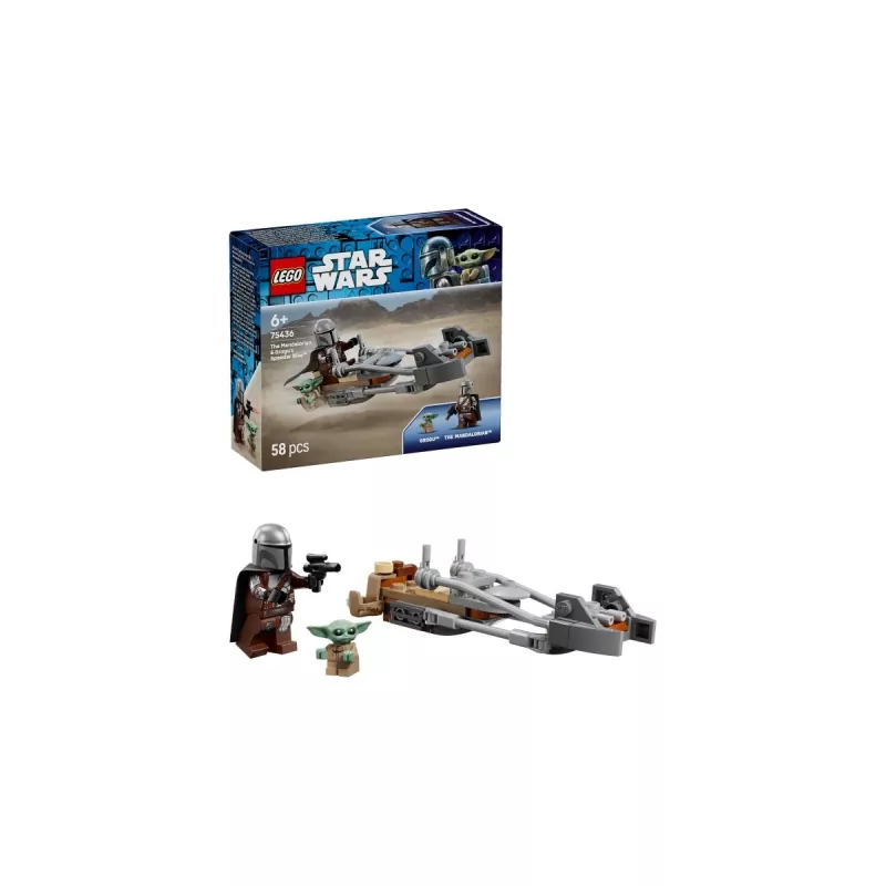 LEGO STAR WARS 75436 Mando ja Grogu kiirratas