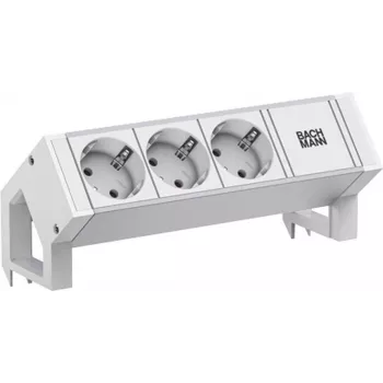 Bachmann DESK2 ALU Valge 937.4063xCEE7/3 0 2m GST18 RAL9010