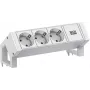 Bachmann DESK2 ALU Valge 937.4063xCEE7/3 0 2m GST18 RAL9010