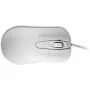 Juhtmega mõlemakäeline optiline hiir ManMachine Man & Machine C hiir — USB Type-A, Laser 1000 DPI, 3 nuppu, kerimisratas (hügieeniline valge)