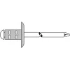 Pimeneet GESIPA Polygrip 4.8x10 Al/A2 suur äärik KS 0.5–6.5 mm, pakk 250 tk