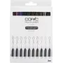COPIC Multiliner Color Fineliner sorteeritud värvides 0,3 mm, 10 tk (22075620)