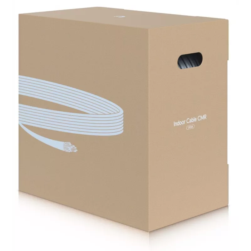 Võrgukaabel UBIQUITI Cat6a U/UTP (UTP) valge 305 m — mudel UACC-Cable-C6A-CMR