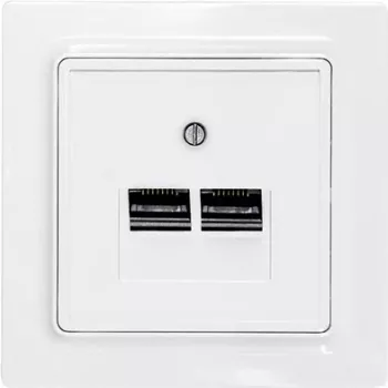 Eltako UAE/IAE-katteplaat 2-kohaline E-Design UAE55E/2-wg jaoks (30055842)