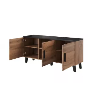Cama sideboard LOTTA 150 3D wotan oak + mat Must