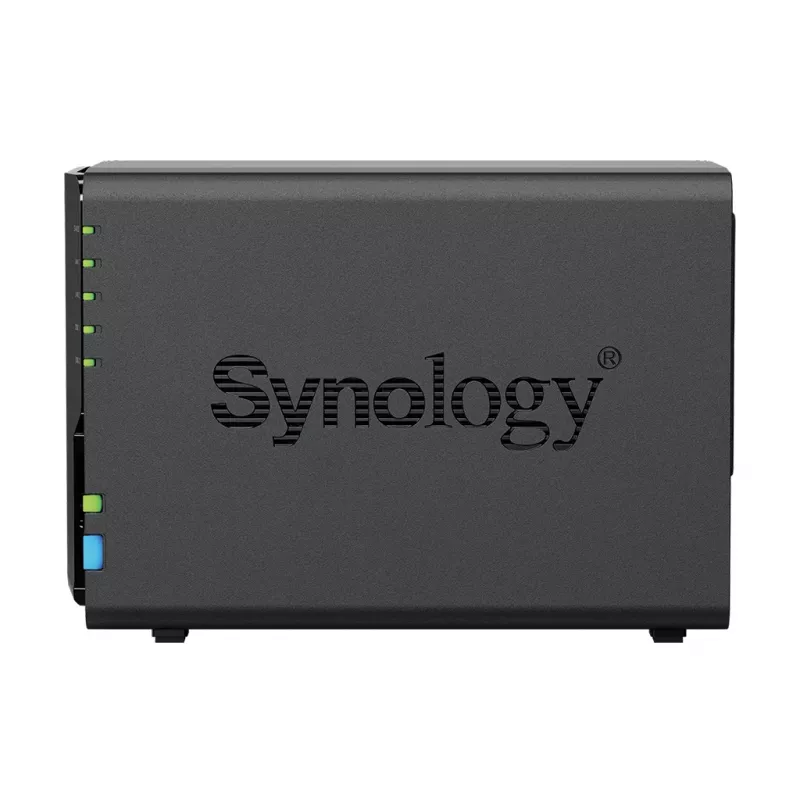 Synology DS225+ 2-kohaline NAS töölaud Intel® Celeron® J4125 2 GB DDR4 Synology DSM Must - ainult Synology HDD