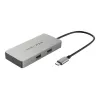HYPER HDMB2 liidese jaotur USB 3.2 Gen 1 (3.1 Gen 1) Type-C 5000 Mbit/s Roostevaba teras