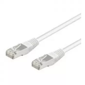 Wentronic Goobay CAT 5e paigalduskaabel, SF/UTP, valge, 0,25 m - CCA vase segu (95213)