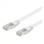 Wentronic Goobay CAT 5e paigalduskaabel, SF/UTP, valge, 0,25 m - CCA vase segu (95213)