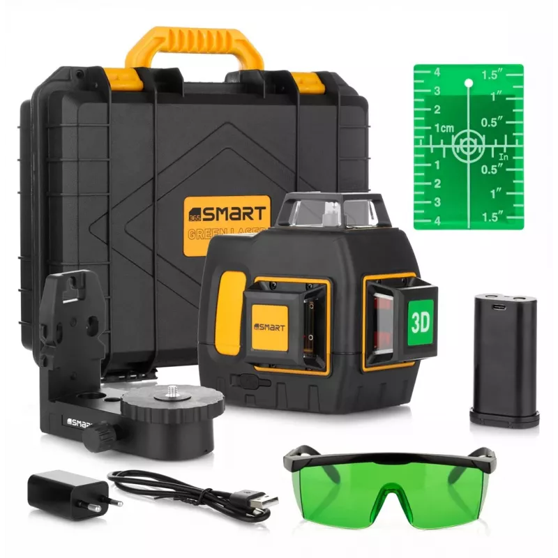 Nutikas lasernivelliir 06-03040G roheline 40 m - Smart kaubamärk