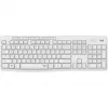 Logitech MK295 vaikne klaviatuuri ja hiire komplekt, valge, juhtmevaba USB-vastuvõtjaga, Šveits, 920-009872