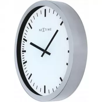 NeXtime kell 3031 Magic - Stripe, 25x35,2 cm, seinakell, valge