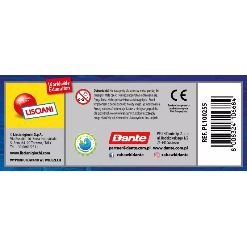 Hariduslik teaduskomplekt Liscianigiochi Crazy Science Nõiamaja (mudel 304-PL100255)
