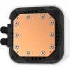 Vedelik-CPU jahuti DeepCool LQ240 Valge 240 mm alumiiniumradiaatoriga, 2×120 mm RGB ventilaatoriga, 41 cm torudega