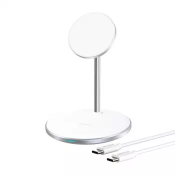Juhtmevaba laadija Choetech T581-F alusega (valge)