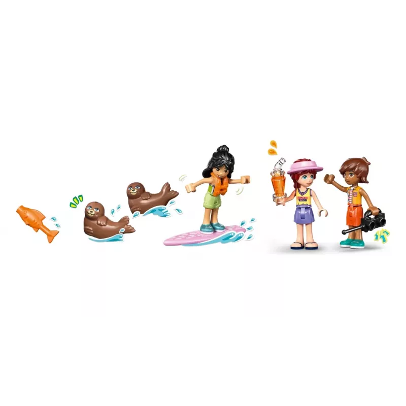 LEGO FRIENDS 42699 Rannamaja hüljestega