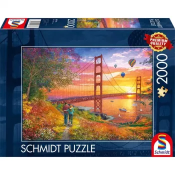 Pusle Schmidt Spiele Walking to the Golden Gate Bridge 2000 tk