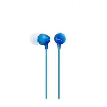 Sony MDR-EX15LP, juhtmega, 8 - 22000 Hz, Muusika, 3 g, Kõrvaklapid, Sinine