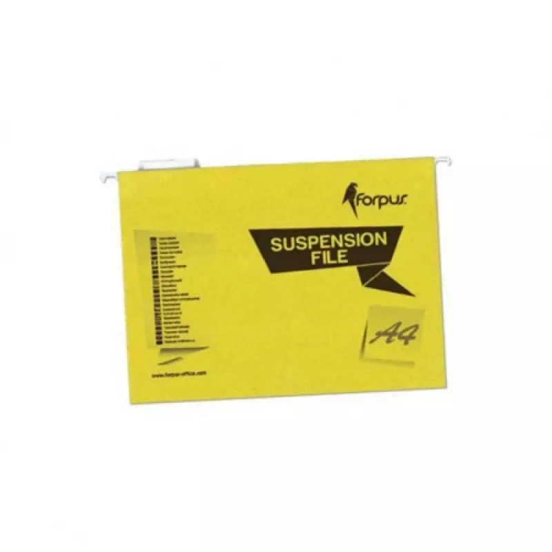 Rippkaust Forpus FO22703 A4 kartongist kollane