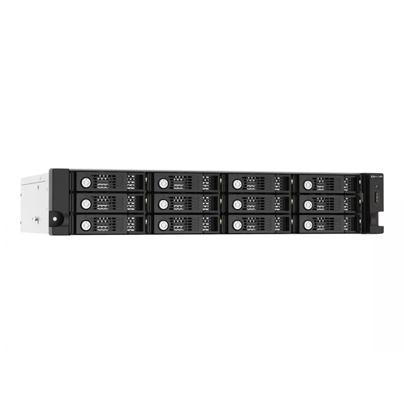 QNAP TL-R1220Sep-RP HDD/SSD-korpus Must, Hall 2,5/3,5 tolli