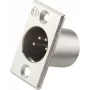 Neutrik NC4MP - XLR - roostevaba teras - messing - nikkel - polüamiid - teras - tsink - messing - IP40 - 1,5 V (NC4MP)