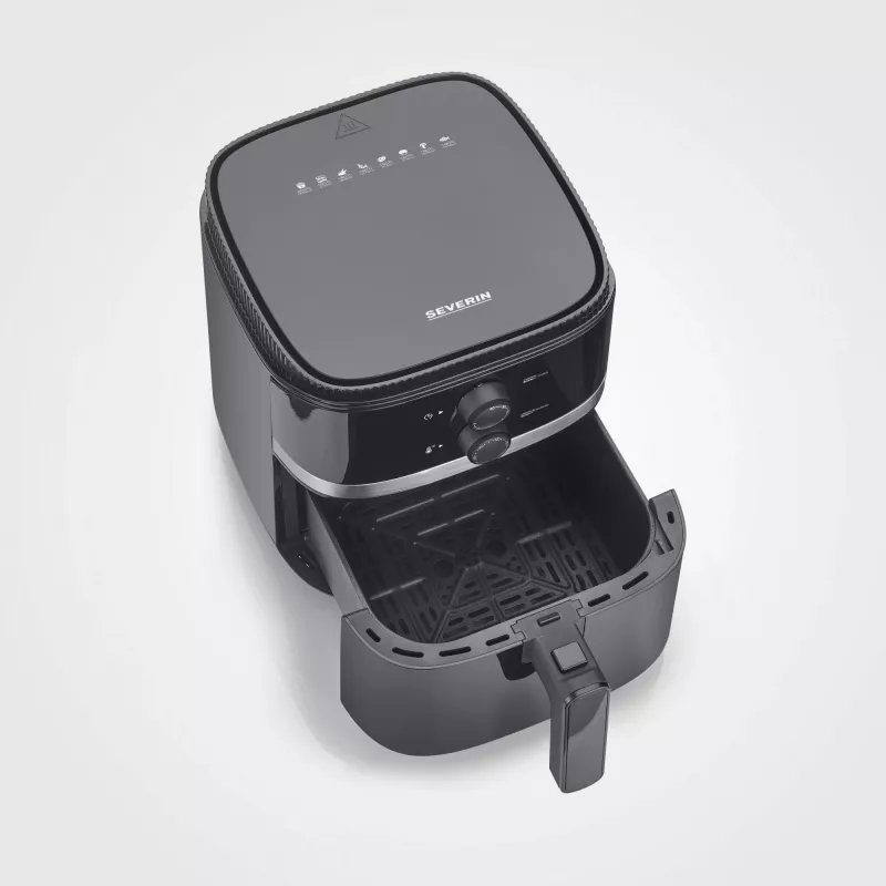 Kuumaõhufritüür Severin FR 2452 4,3 L 1500 W Must Hõbedane