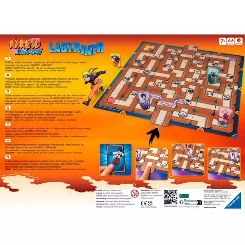 Naruto Shippuden Labyrinth, lauamäng