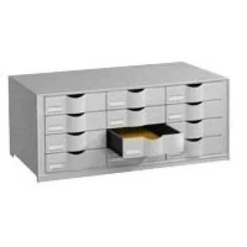 Sahtlikast Paperflow EO9H4442.02 helehall A4 12 sahtlit