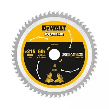 Saeketas DeWALT XR FlexVolt 216 mm x 30 mm 60T
