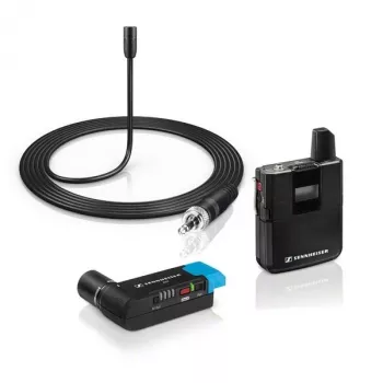 Sennheiser AVX-ME2 SET - digitaalne juhtmevaba komplekt lavalier-mikrofoni ja mini-saatjaga, täisautomaatne