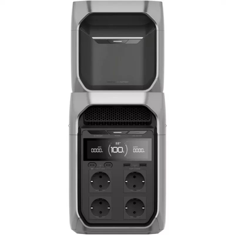 Täiendav nutiakupank EcoFlow DELTA3, DELTA3 Plus, 1024 Wh