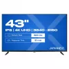 109,2cm/43 (3840x2160) JAPANNEXT JN-IPS430UHD60F 16:9 IPS 60Hz HDMI USB WLAN kõlar must