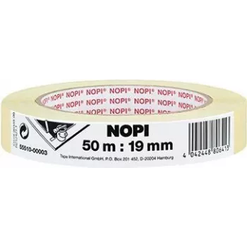 Masking tape Tesa NOPI 50 m x 19 mm – maalriteip puhaste servade jaoks