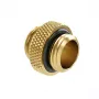 Barrow adapter sirge G1/4 inch male to G1/4 inch male, 5 mm port, gold (TB2D-MINI01 go)