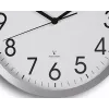 MAUL Wanduhr MAULmove - AA - 1,5 V - Alumiinium - Valge - Alumiinium - Klaas - 35 mm (9063008)