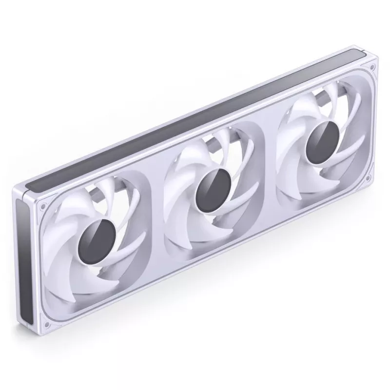 360mm ARGB PWM radiaatori ventilaatorikomplekt Jonsbo ZB-360 valge — 3x120mm PWM ARGB ventilaatorit vedelikjahutusradiaatoritele