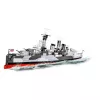 Konstruktsioonimänguasi Cobi HMS Belfast mõõtkavas 1:300 mudel COBI-4844, ajaloolise Royal Navy kergristleja väljapanekuehitus