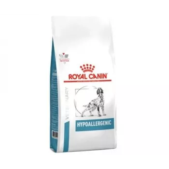 Kuiv koeratoit Royal Canin Hypoallergenic 7 kg — linnuliha, täiskasvanud koertele, gluteenivaba, 21% valku, 19% rasva