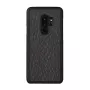 Man and wood nutitelefoni ümbris Galaxy S9 Plus jaoks — süsimust