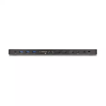 DeLOCK USB-C tüüpi Triple Display dokkimisjaam, 4K, USB 5 Gbps, LAN, SD, heli, PD 80 W