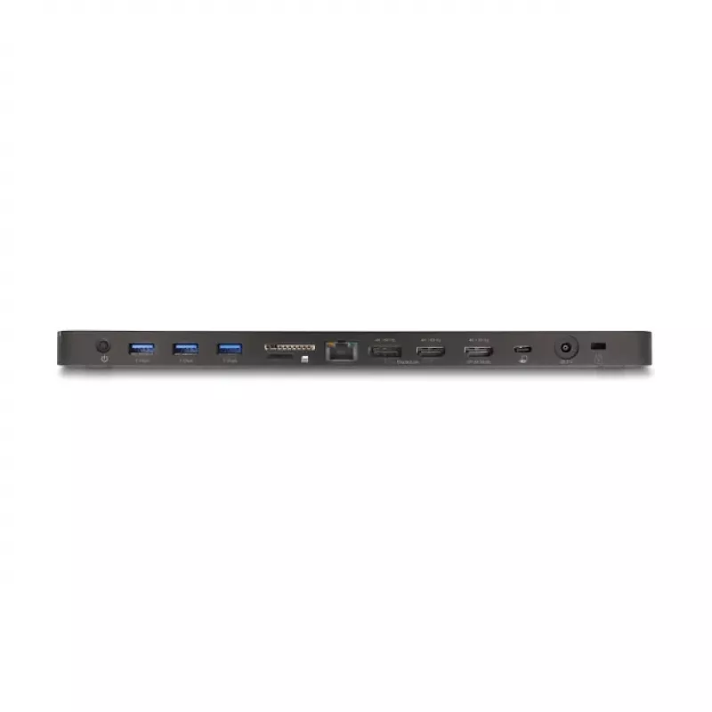 DeLOCK USB-C tüüpi Triple Display dokkimisjaam, 4K, USB 5 Gbps, LAN, SD, heli, PD 80 W