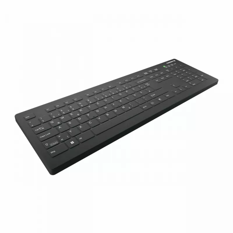 Contour Design Active Key Contour QuickClean Meditsiiniline klaviatuur IP68 täissuuruses juhtmevaba must DE C8112