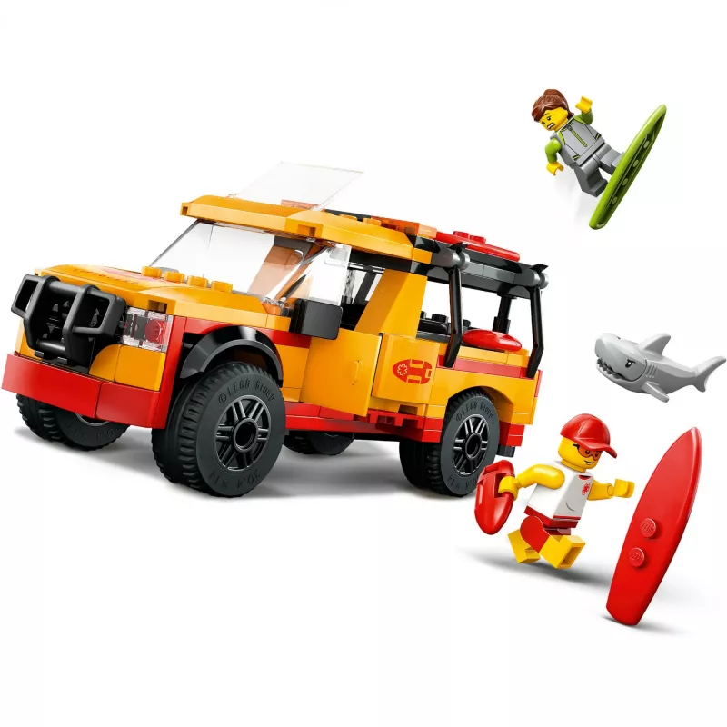 LEGO CITY 60453 Päästepaat rannavalve veoauto